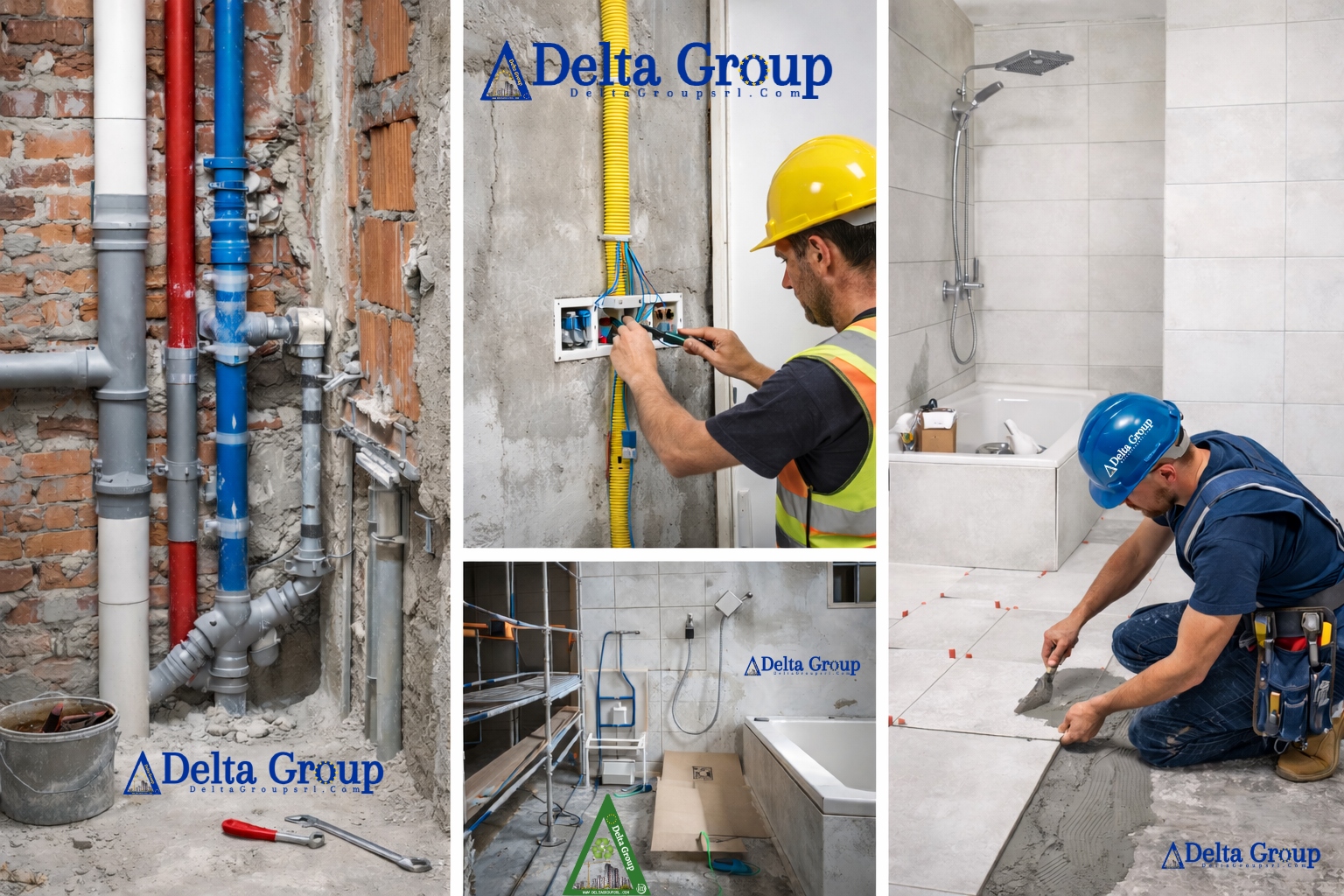 Creazione Bagni da Zero a Massa Carrara – Delta Group SRL